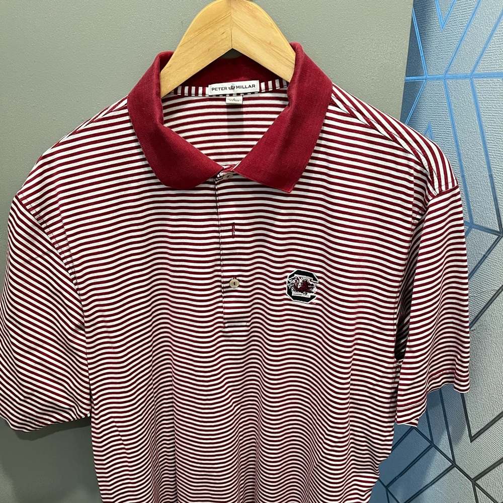 Large Peter Millar University of South Carolina Gamecocks Polo